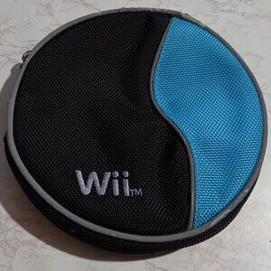 Wii 12 Game Storage Case Missing Zipper Tab BD&A Travel Bag
